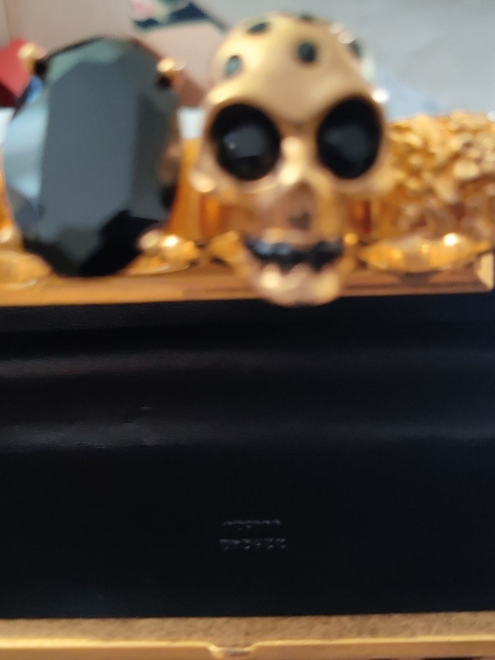 (Vintage 2013) Alexander McQueen Knuckle Box Clutch Pony Hair - Picture 11 of 14